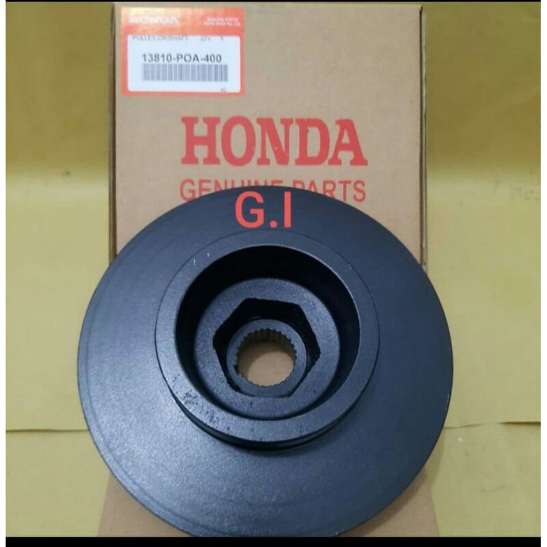 Pully Kruk As Pully Ker As Damper Pulley Crankshaft Honda Accord Cielo