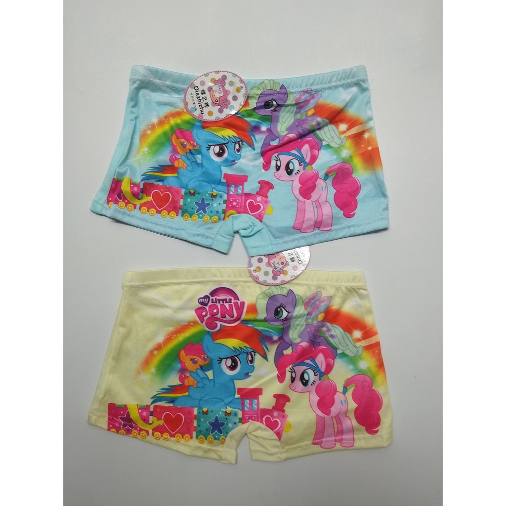 Celana Boxer Impor untuk Anak Perempuan My Little Pony