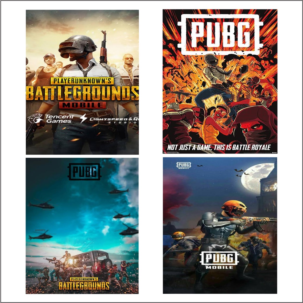 poster pubg mobile keren untuk wallpaper hiasan dinding kamar kekinian