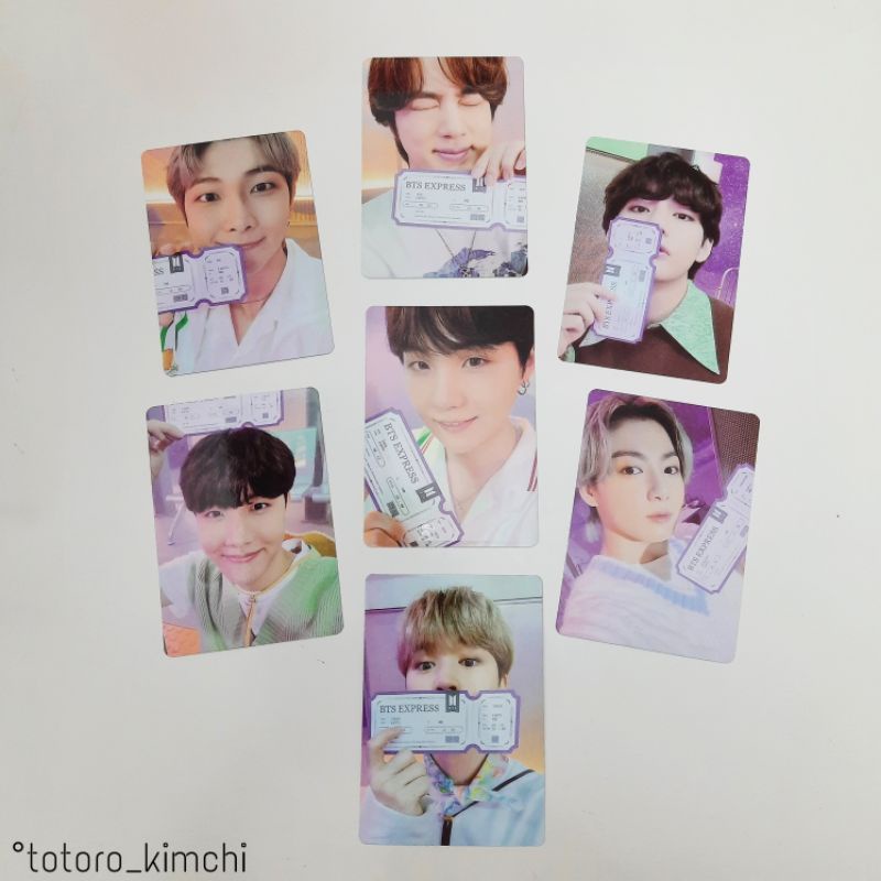 BTS MINI PHOTOCARD SOWOOZOO / MPC SOWOOZOO HOLOGRAM PC