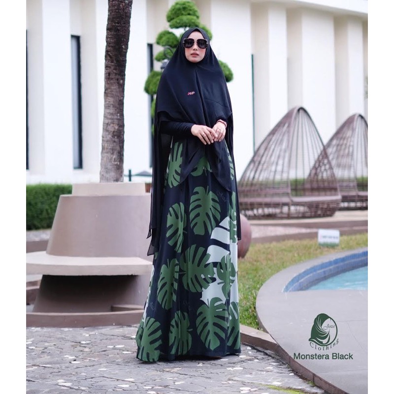 ready monstera black by joza clothing