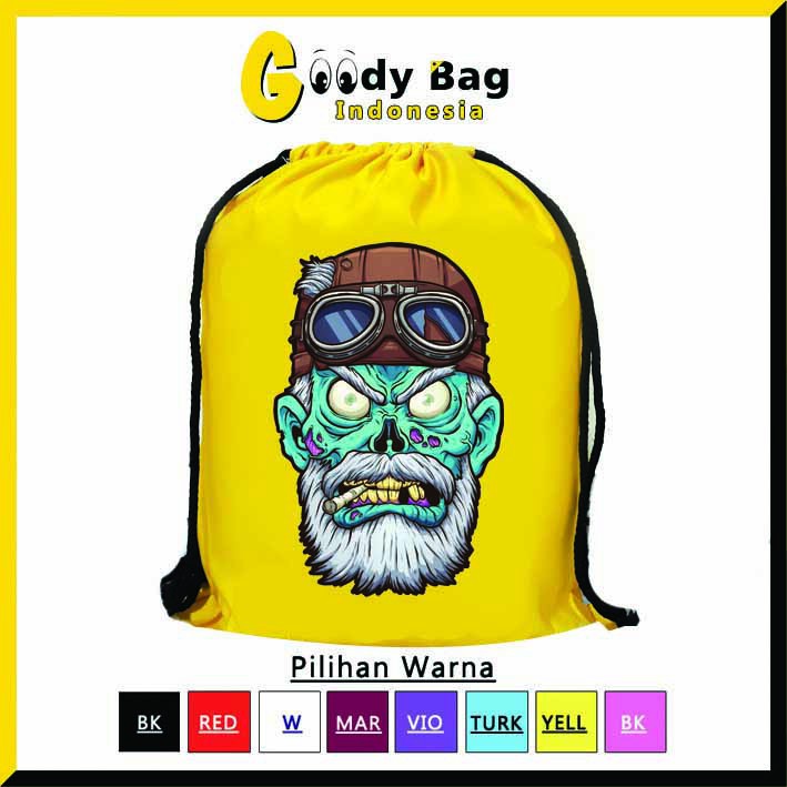 Stringbag Tas Serut Ransel Korea zombie