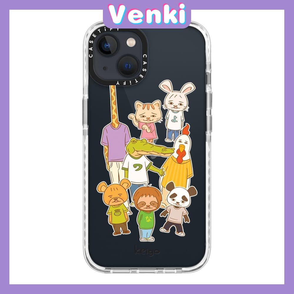 iPhone Case Silicone Soft Case Clear Case Thick TPU Camera Protection Frame Shockproof Case Cartoon Animal Cute Style For iPhone 13 Pro Max iPhone 12 Pro Max iPhone 11 Pro Max iPhone 7 Plus iPhone XR XS MAX Pro Max 12 7/8/S XR X/XS 11 13 Plus/8 pro