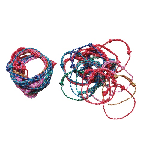 Gelang Tali Prusik Paracord Polos Gelang tali simple murah ala korea Isi 1 Kodi / 20 Pcs