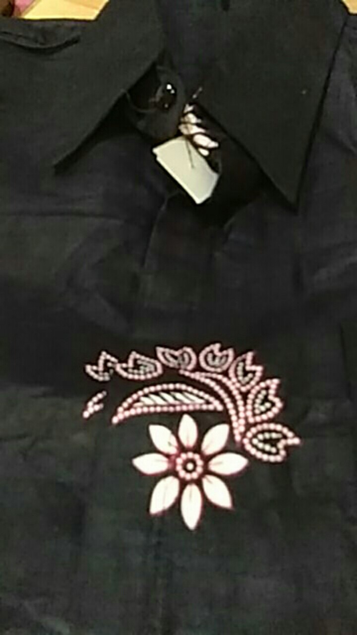 Bswart Batik Hrb026 Kenongo Hem Pendek Padi Pekalongan M L Xl Batik Pria Murah Modern Grosir Eceran