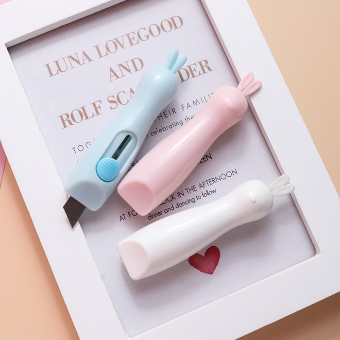 

Segera Miliki [Lbs] Mini Rabbit Cutter Knife Art Office School Supplies Cute Knife Limited