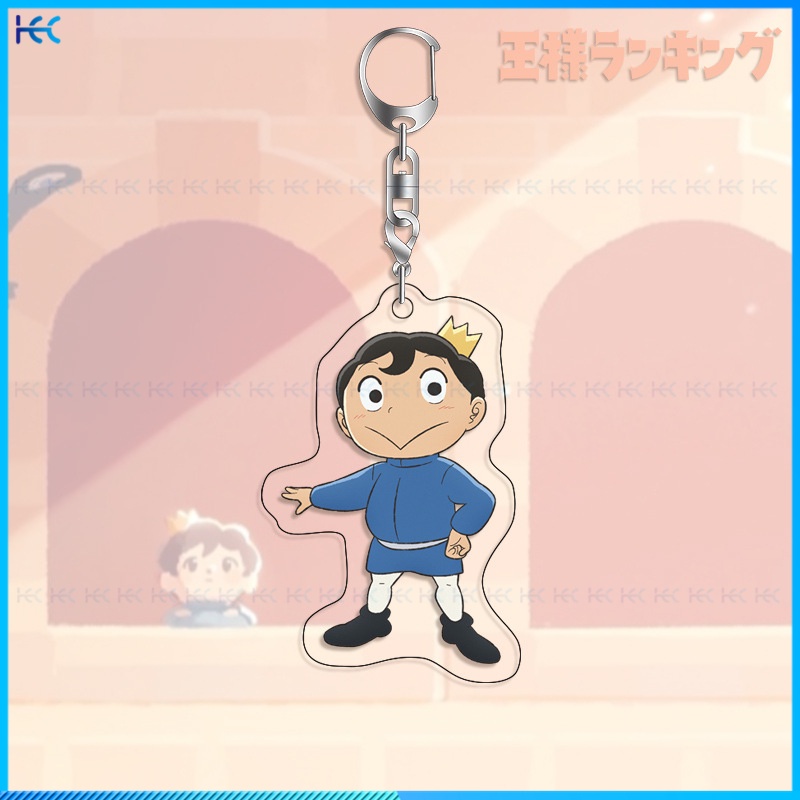 Newly Anime Ranking of Kings Keychain Prince Bojji Kage Cartoon Key Chain Gift