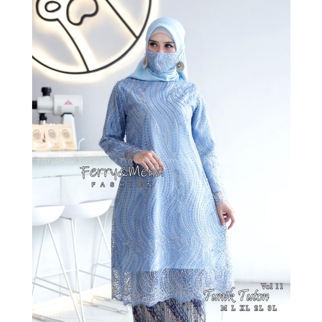 NEW TUNIK JUMBO//KEBAYA MODERN//KEBAYA ORIGINAL//TUNIK TUTON//By Ferry Mena