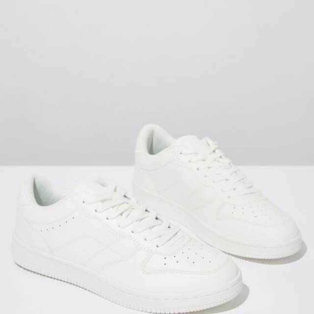 cotton on white sneakers