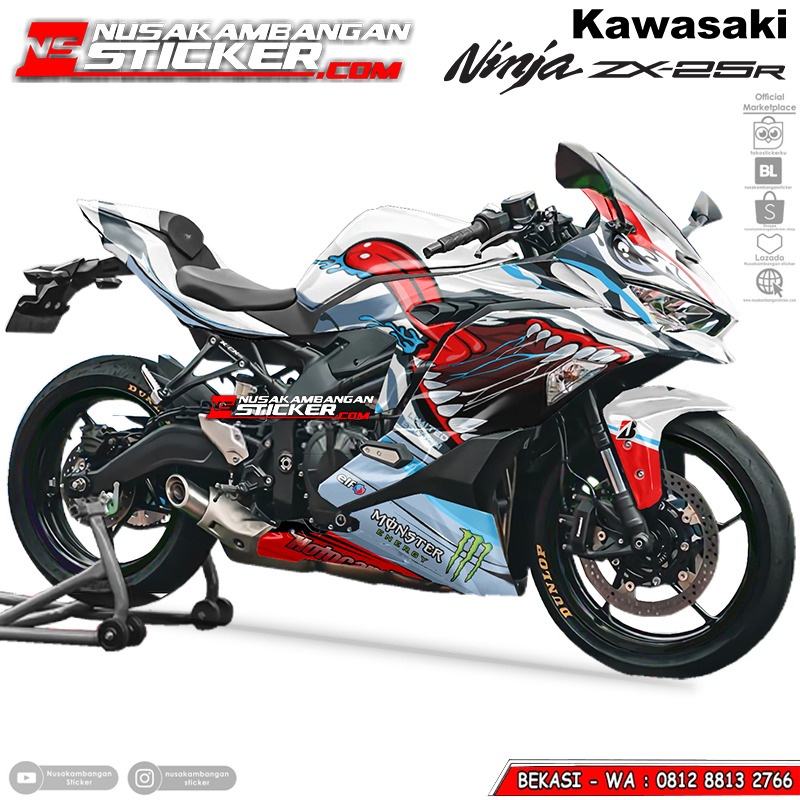 Stiker Ninja ZX-25R Venom