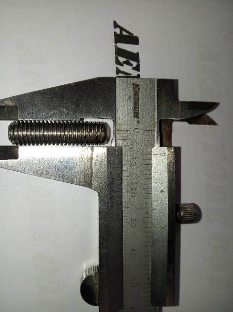 L tanam M8 x 30 (3cm) stainless 304