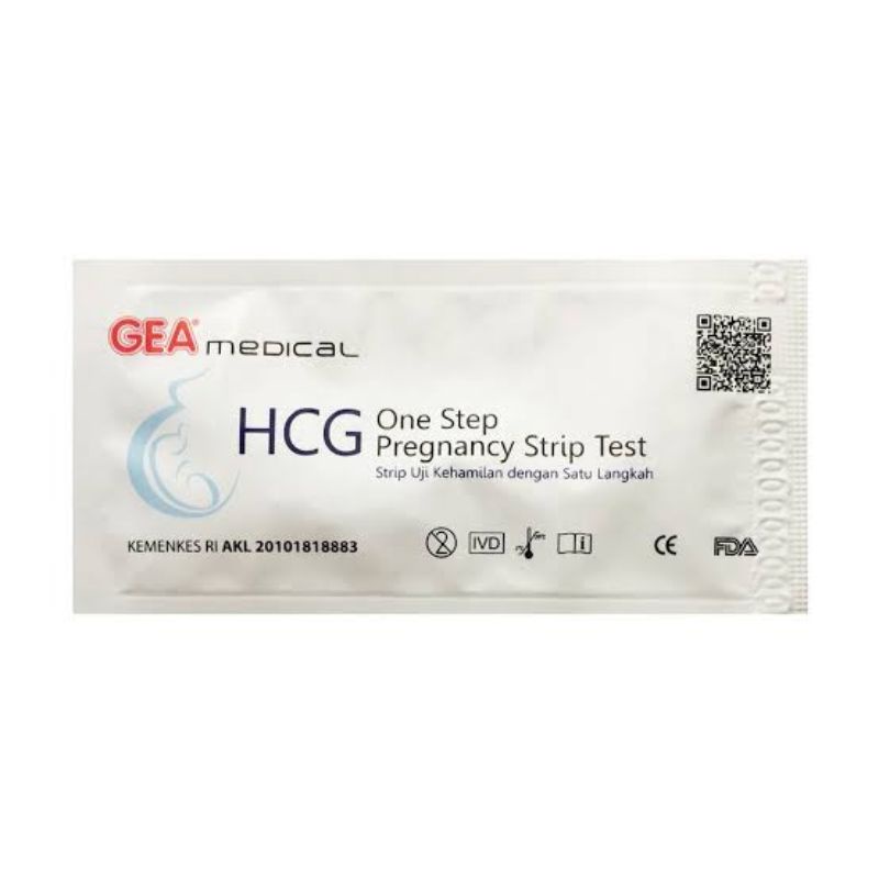 Tespek Test pack Alat Tes Hamil Kehamilan HCG Gea Free Cawan Urine