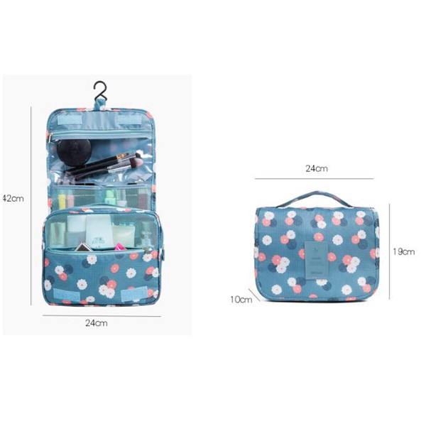 Adda Home - Tas Travel Organizer Kosmetik Perlengkapan Mandi - 24x19x10cm