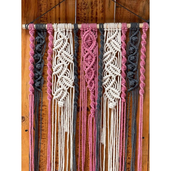 READY STOK) macrame  hiasan dinding  / macrame wall hanging/ Dekorasi rumah