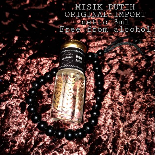 Misik putih impor arab saudi original 3ml