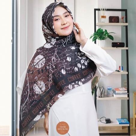 [KODE 8SYRQ] Hijab syari jumbo| jilbab Segi Empat Motif Printing | Syar i Scarf Voal Premium Etnik Series ukuran 140 x140