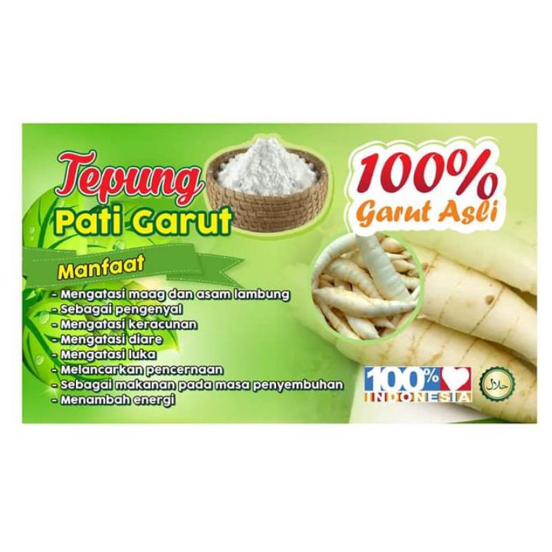 

Tepung pati garut untuk kesehatan