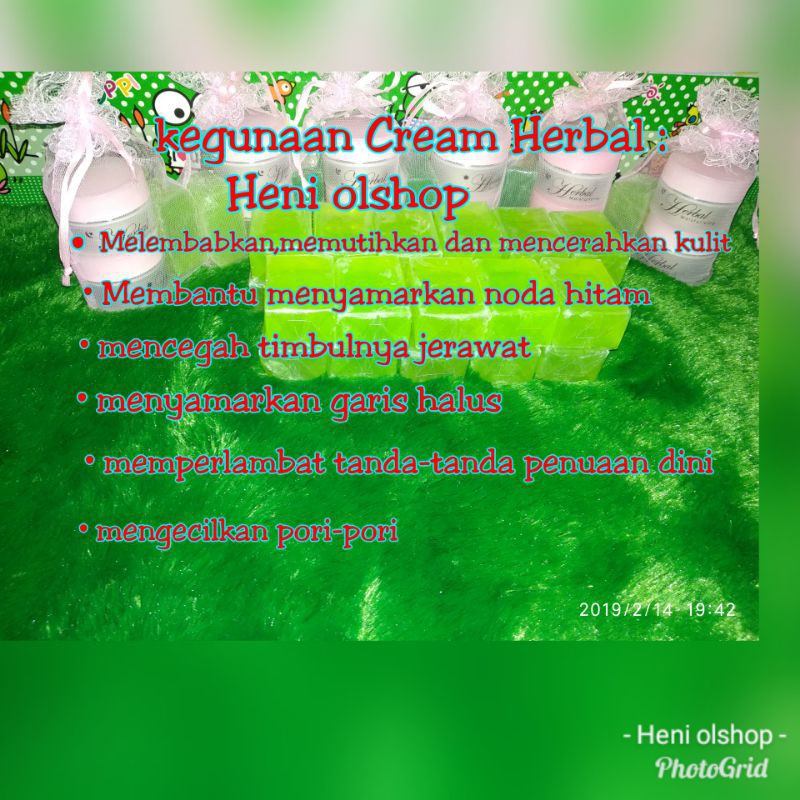 

cream herbal
