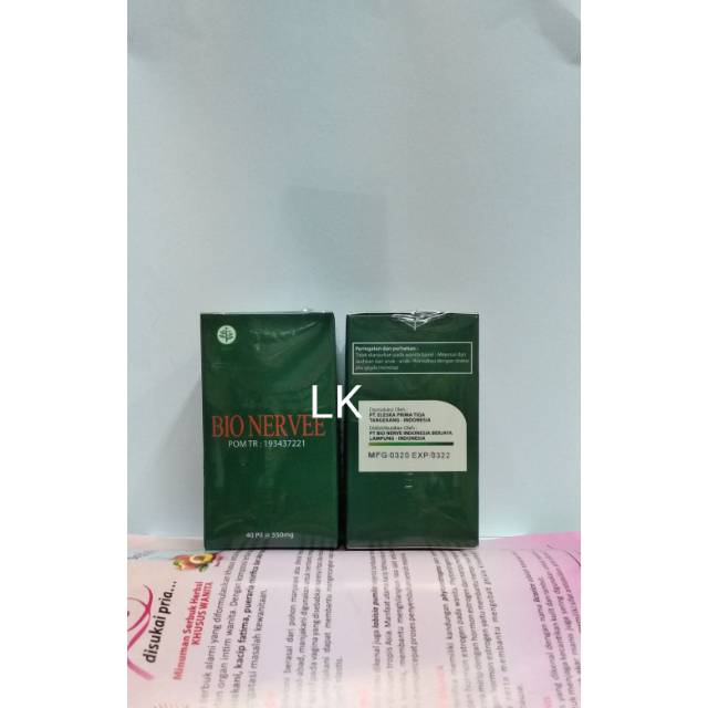Bio Nervee Bionervee BPOM