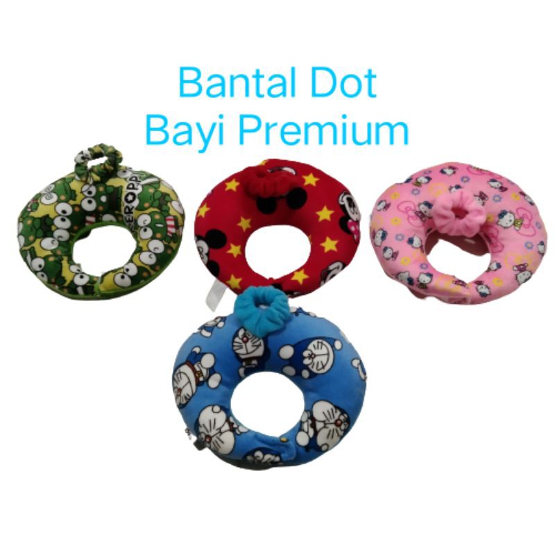 Bantal Dot Bayi Bantal Leher Bayi Dot