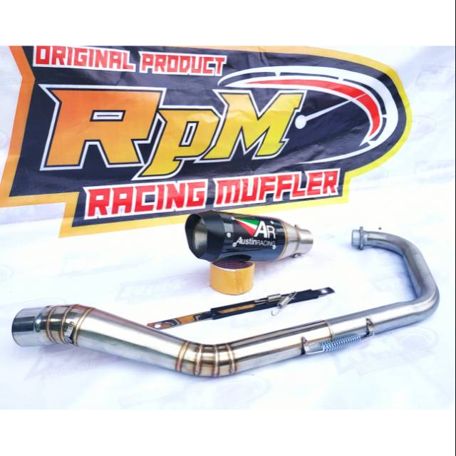 Knalpot Austin Racing New Vixion R15 V2 R15 V3 Cbr150r Cb150r Satria fu