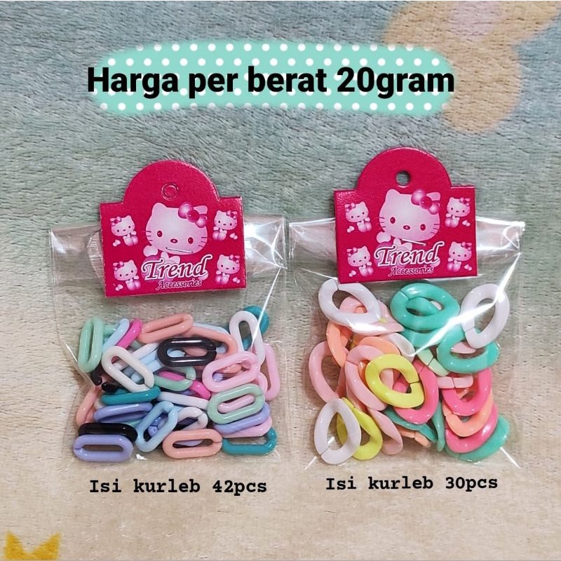 20 gram rantai plastik / rantai plastik murah / rantai plastik