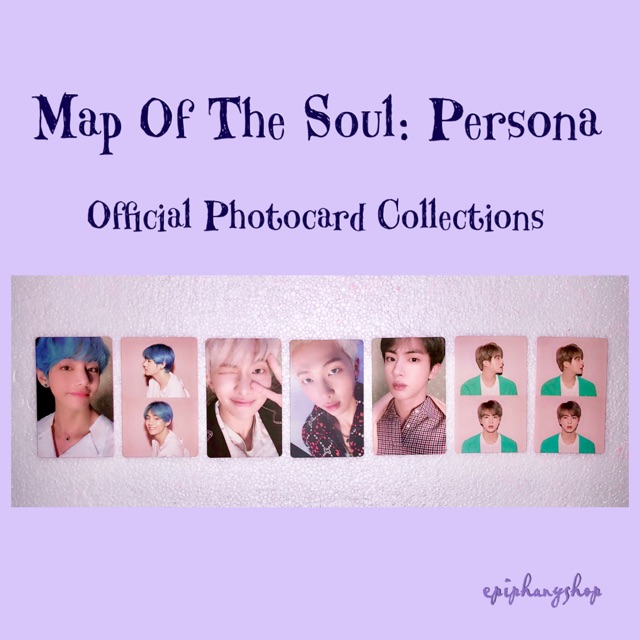 OFFICIAL BTS Map Of The Soul Persona Photocard