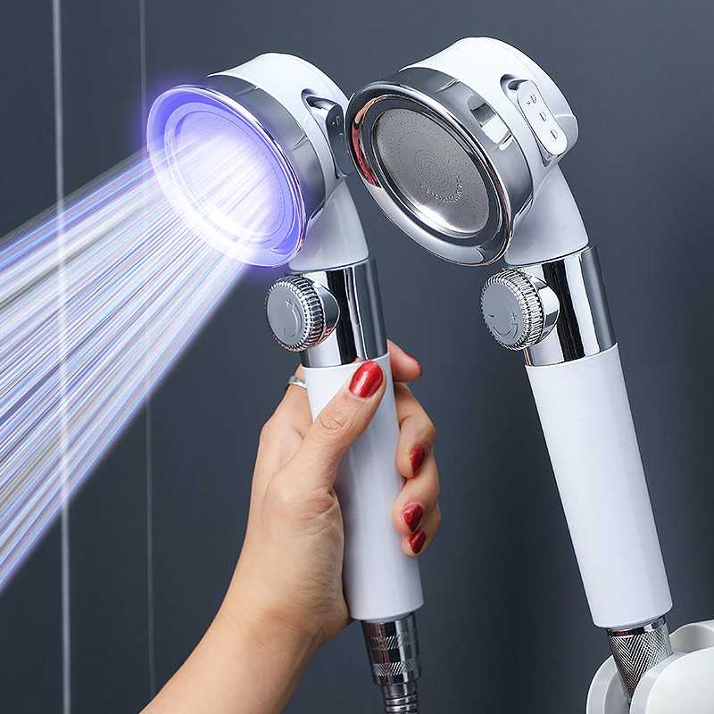 Kepala Shower Mandi Minimalist Pressurized Nozzle || Perlengkapan Kamar Mandi Barang Unik Murah Lucu - K002