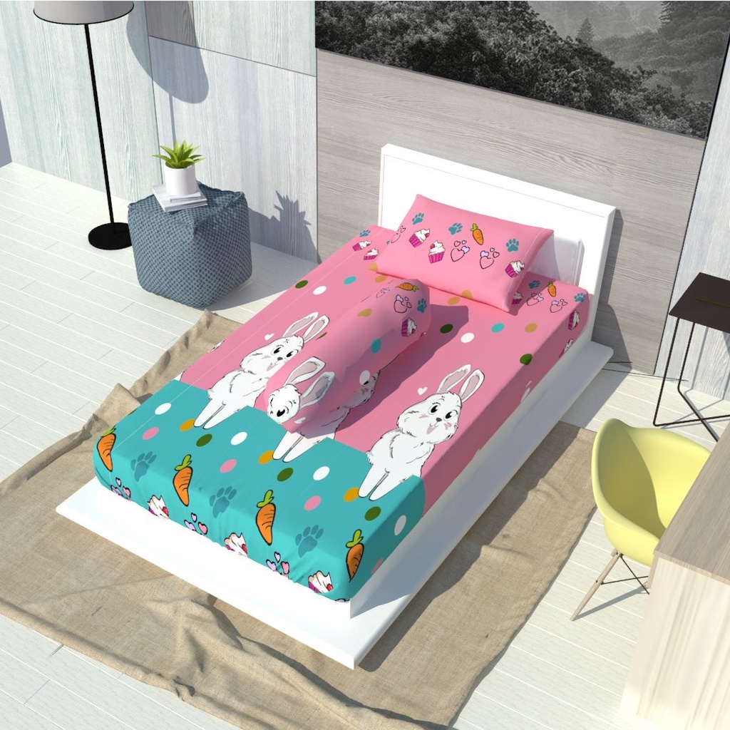 Endless Love Sprei Single 120 x 200 - Bunny
