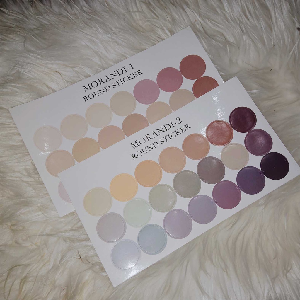 

ROUND STICKER / JOURNALING / STICKER AESTHETIC / BUJO / SCRAPBOOK