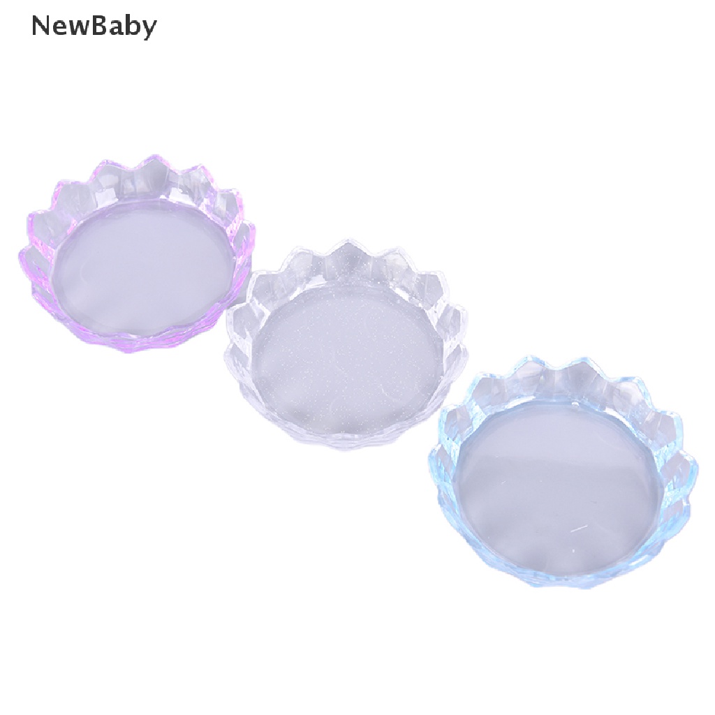 Newbaby 1pc Palet Display Holder Kutek Gel UV Akrilik DIY