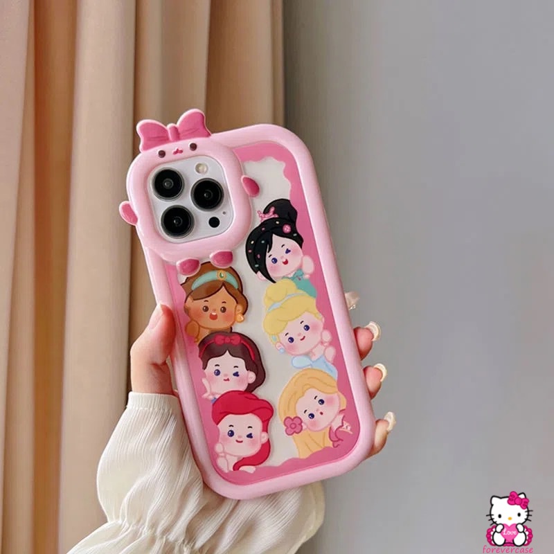 Case Desain Kartun Disney Princess Monster Untuk Vivo Y35 Y22 Y15s Y15A Y01 Y50 Y30 Y17 Y33S Y20 Y12i Y12s Y21 Y15 Y11S T1X Y33S Y21T