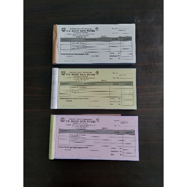 

NOTA PENJUALAN 1/3 CUSTOM LOGO/ NAMA USAHA