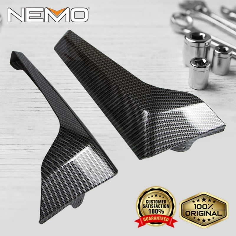 Winglet kaki Nmax lama Nemo / Windshield kaki Nmax old carbon Nemo