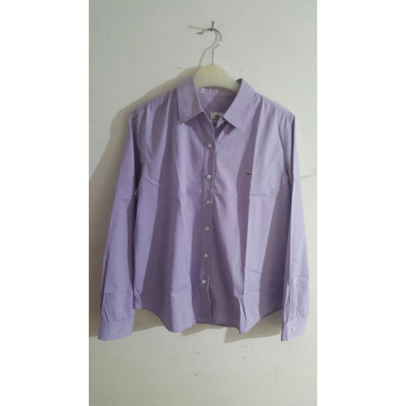 Kemeja LACOSTE Second Original / Kemeja Wanita LACOSTE Second Original / Kemeja Cewek LACOSTE Second