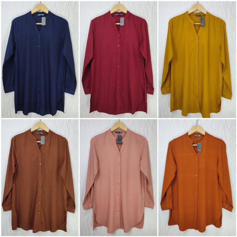 KEMEJA TUNIK ST.YVES WANITA HEM TUNIK CEWEK BRAND MATAHARI MURAH CANTIK ORIGINAL