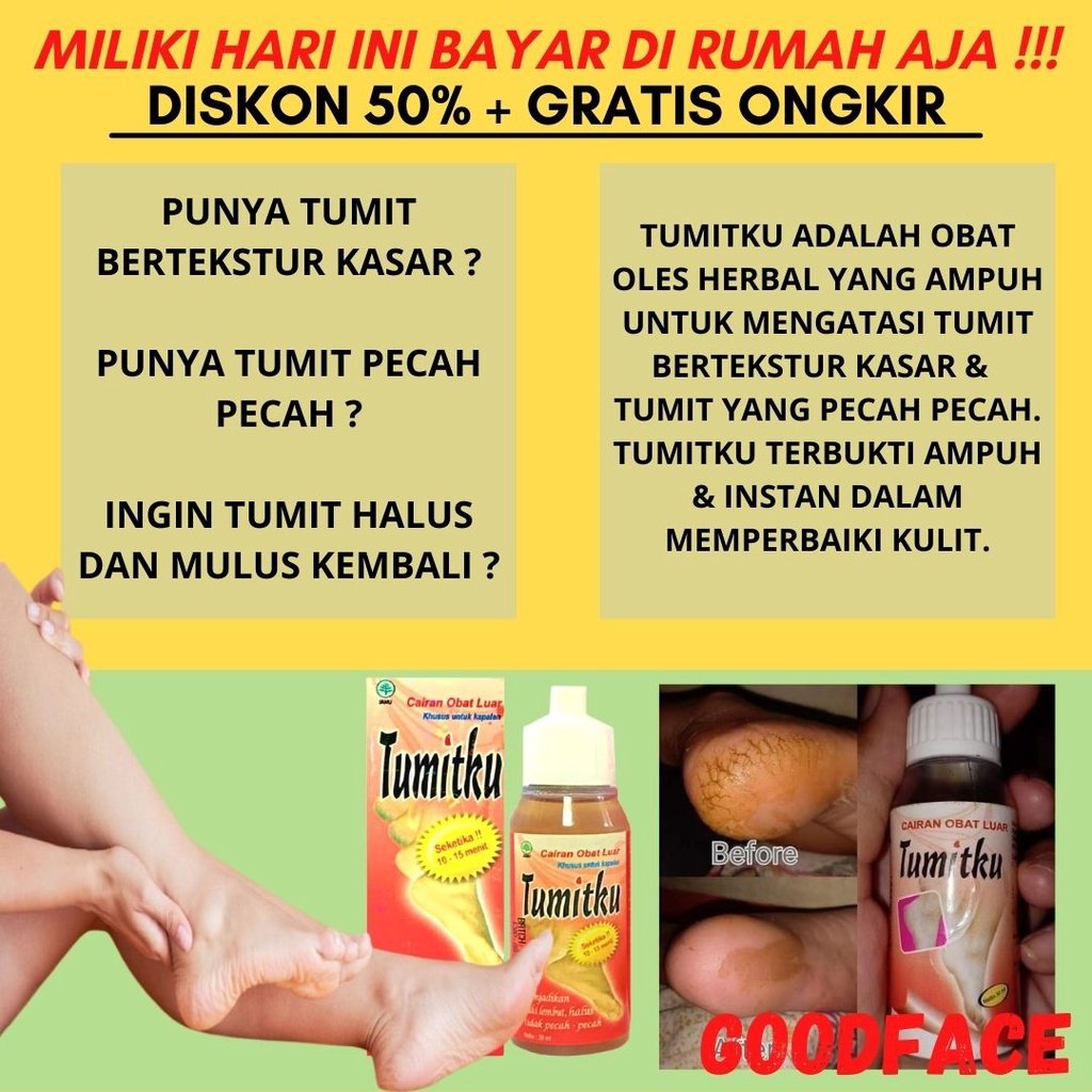 TUMITKU 60ML ORIGINAL PENGHALUS TUMIT AMPUH