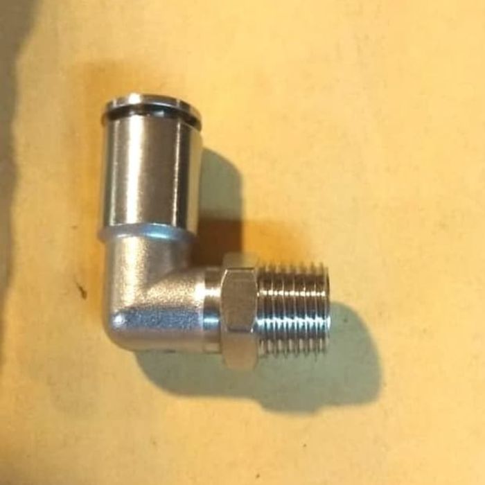 Nepel / fitting L rotary / flexible selang 8mm - 1/4"inch