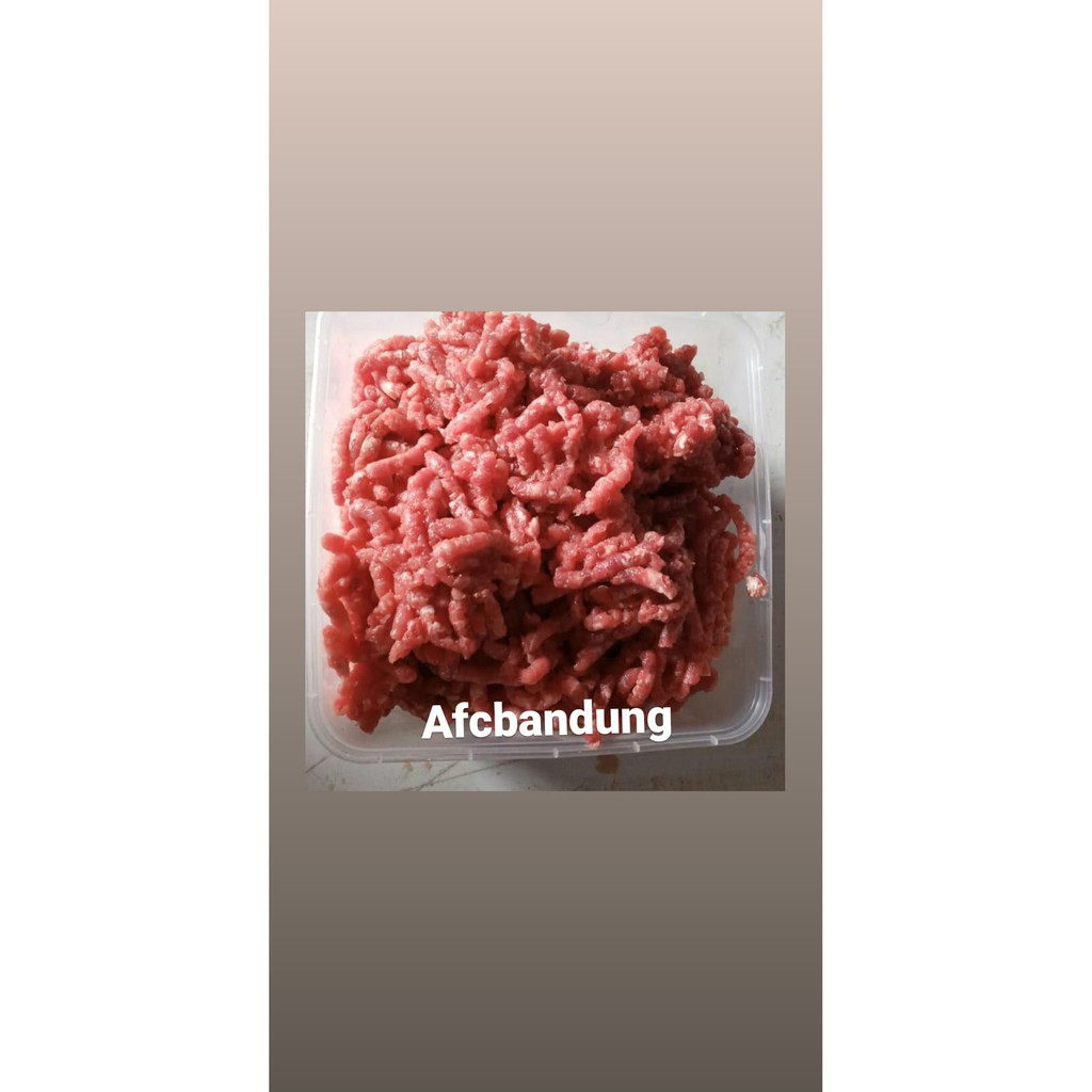 

MINCED BEEF 500gr Daging Sapi Giling Cincang