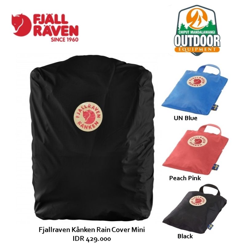 RainCover Fjallraven Kanken Classic dan Kanken Mini