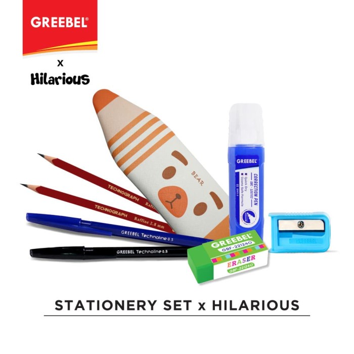 

CODES0X-12 GREEBEL Stationery Set x Hilarious