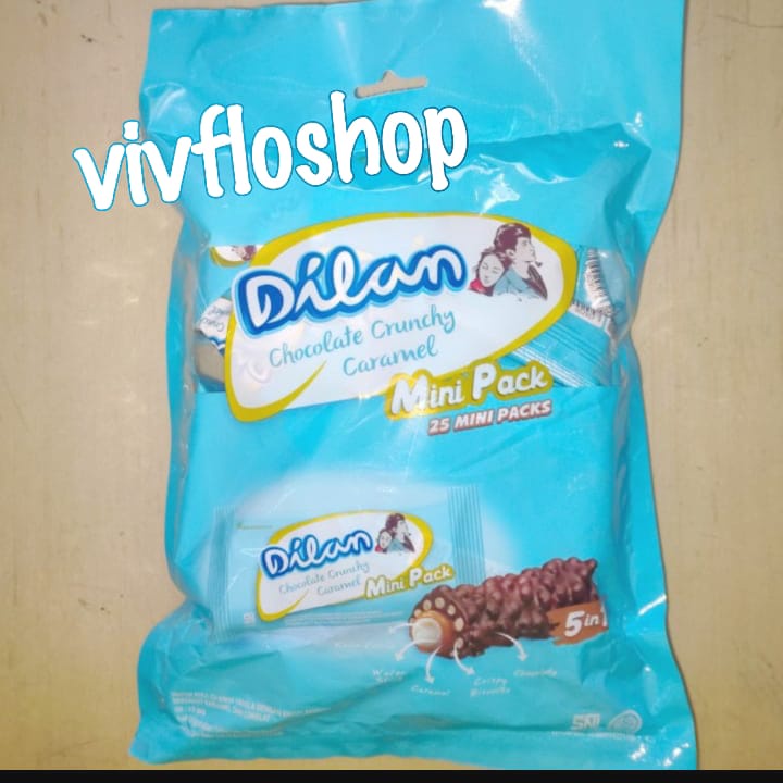 

Wafer Dilan Chocolate Crunchy Caramel Mini Pack (Bag isi 25 @ 9,5 gram)