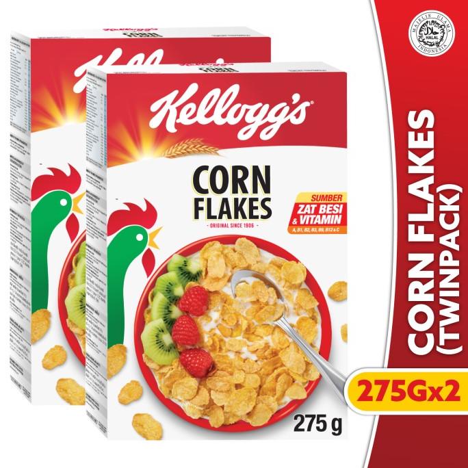 

Promo Awal tahun [SPECIAL BUNDLE] Kelloggs Corn Flakes Sereal 2 x 275g Promo Awal tahun