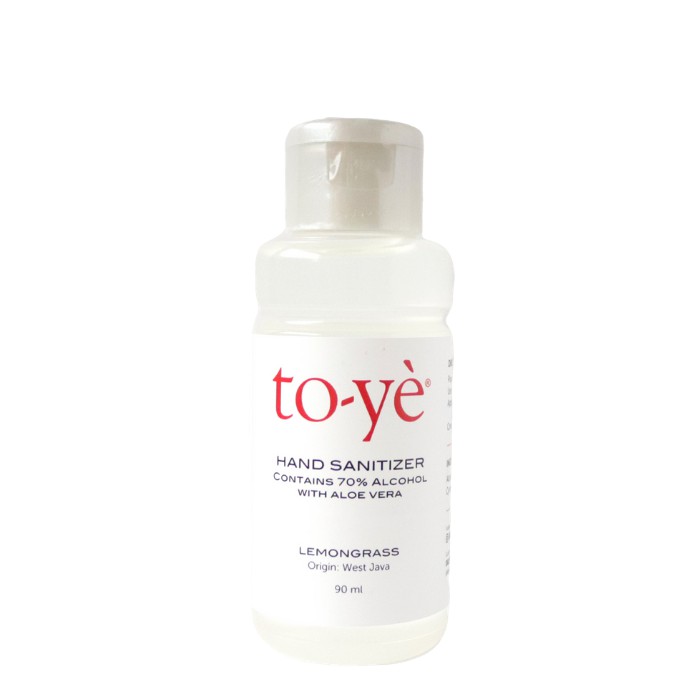 

Toye Hand Sanitizer Lemongrass 100% Natural 90ml