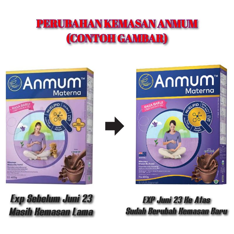 Anmum Materna 400g, Susu Ibu Hamil &amp; Program Hamil