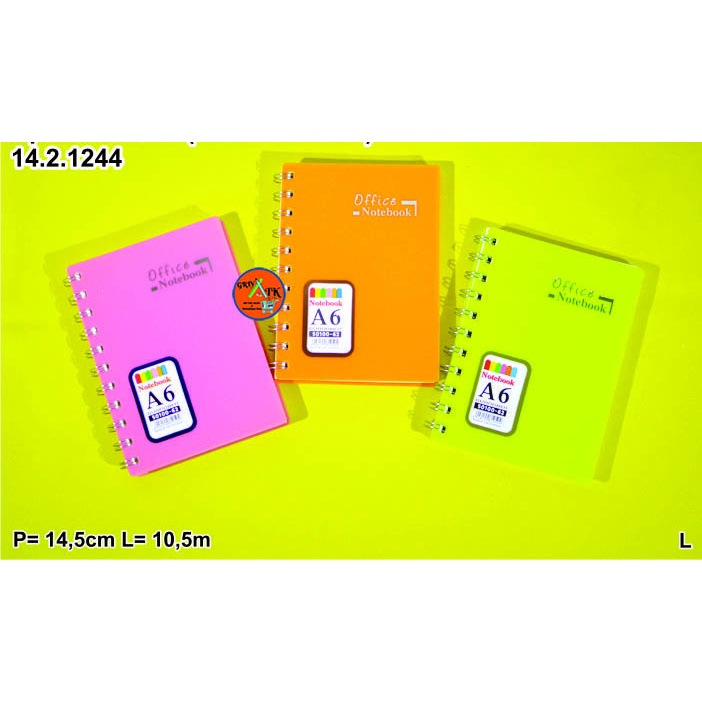 

BTS Note Book buku diary buku catatan A6 Spiral