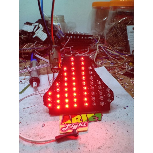 LAMPU LED BELAKANG RUNNING BEAT DELUXE - STREET 2020 - 2022