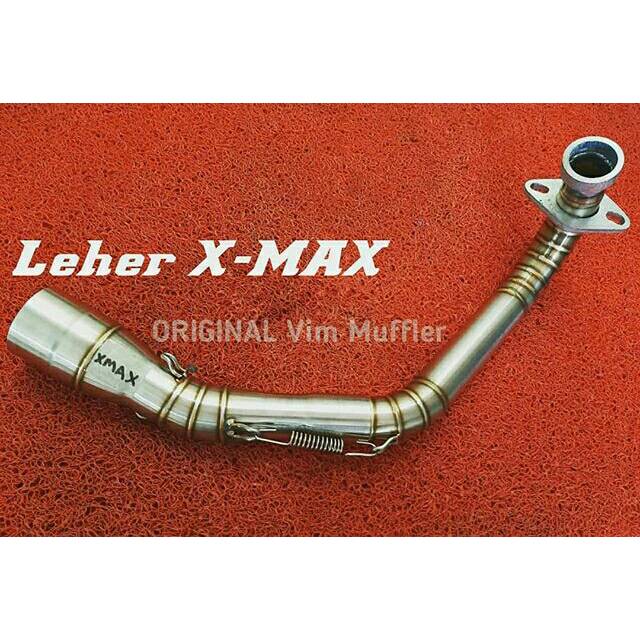 Leher knalpot X-MAX fullcacing. Header knalpot x-max. Pipa knalpot x-max stainles