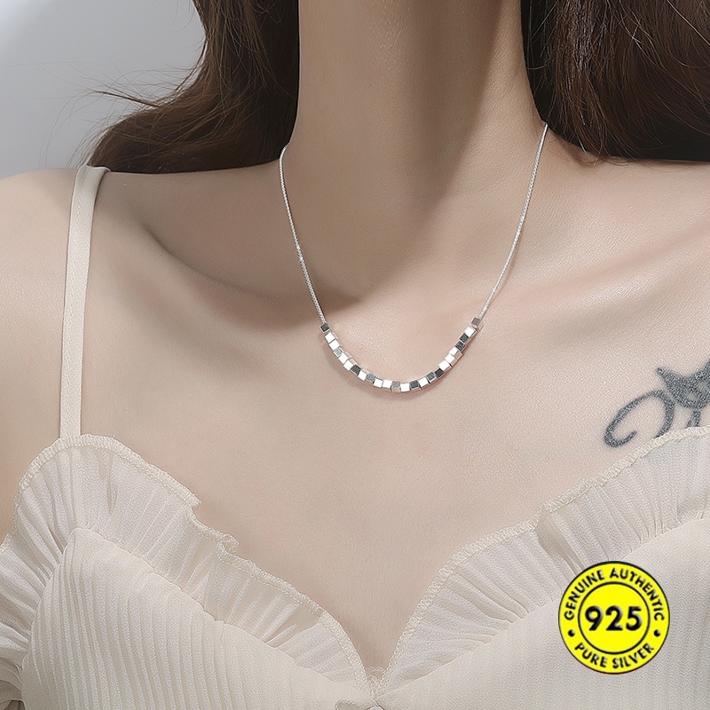 Kalung Bahan S925 Silver Untuk Wanita