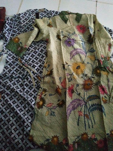 Atasan Batik Wanita Tunic Batik Shibori Bahan Katun Halus Batik Kantoran Modern